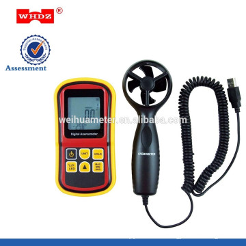 Anemometer Portable Anemometer Anemometer with Temperature Digital Anemometer WH8901